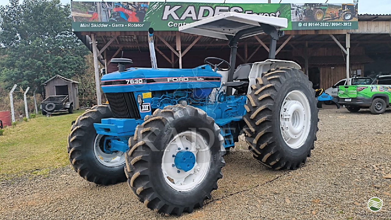 TRATOR FORD FORD 7630 Tração 4x4 Kades Central De Máquinas CACADOR SANTA CATARINA SC